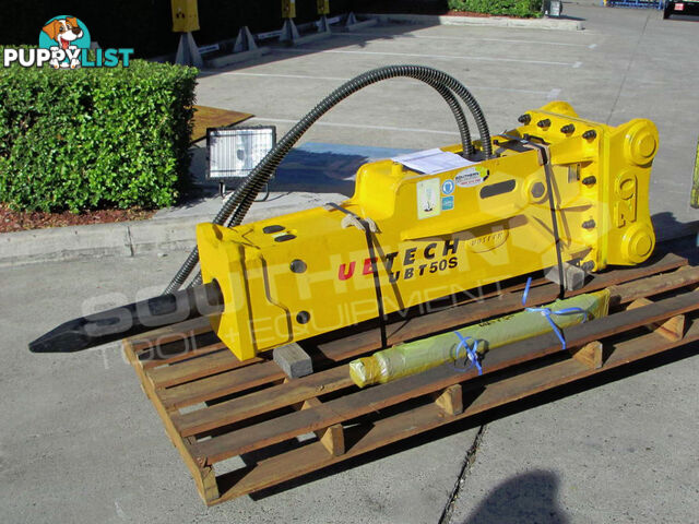 UBT50S Silence Hydraulic Hammer Rock Concrete Breaker Suit 10-16 Tonne Excavators 