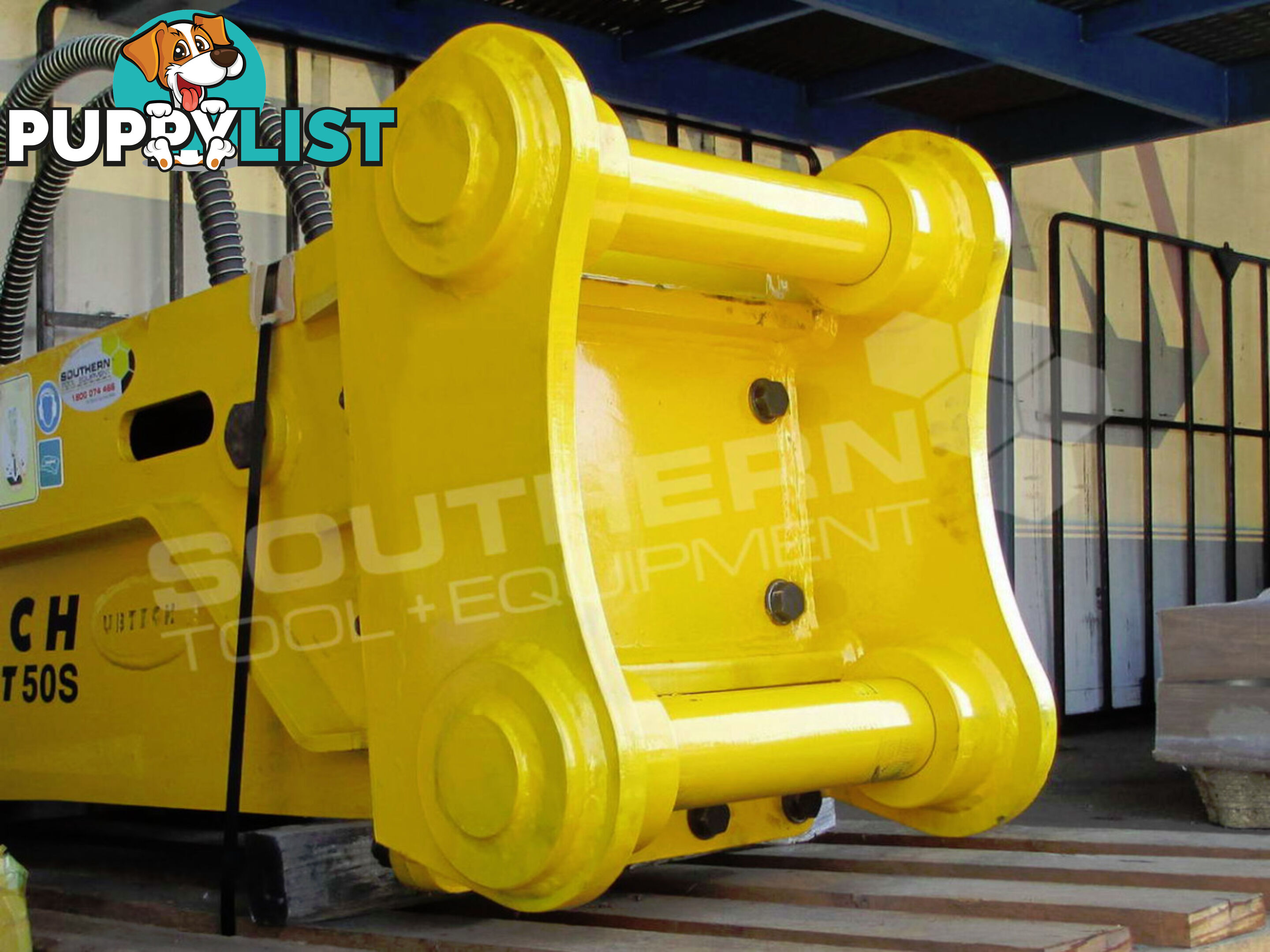 UBT50S Silence Hydraulic Hammer Rock Concrete Breaker Suit 10-16 Tonne Excavators 