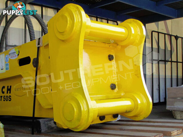 UBT50S Silence Hydraulic Hammer Rock Concrete Breaker Suit 10-16 Tonne Excavators 