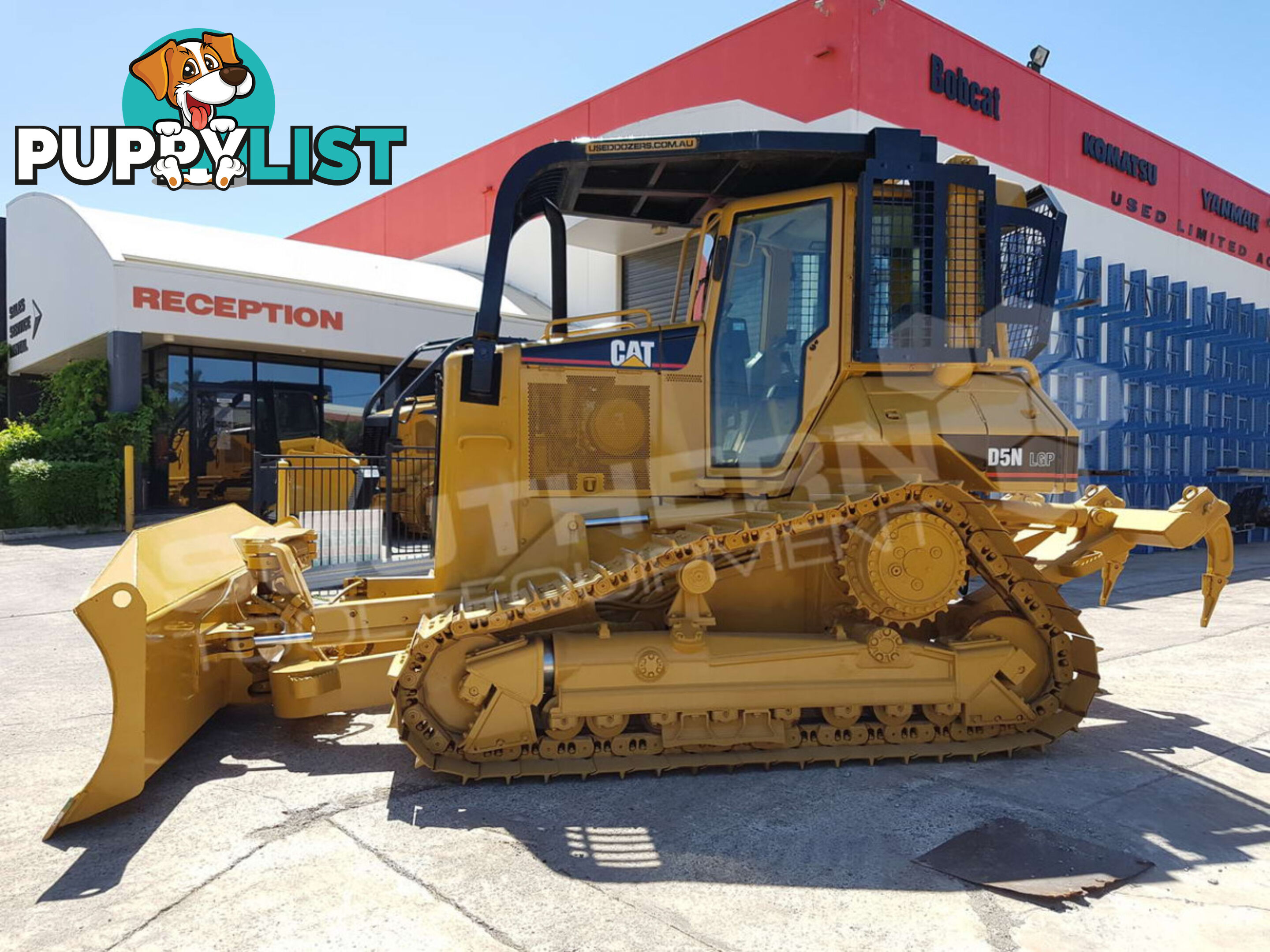 Caterpillar D5N LGP Bulldozer with Canopy Sweeps (Stock No. 2274)