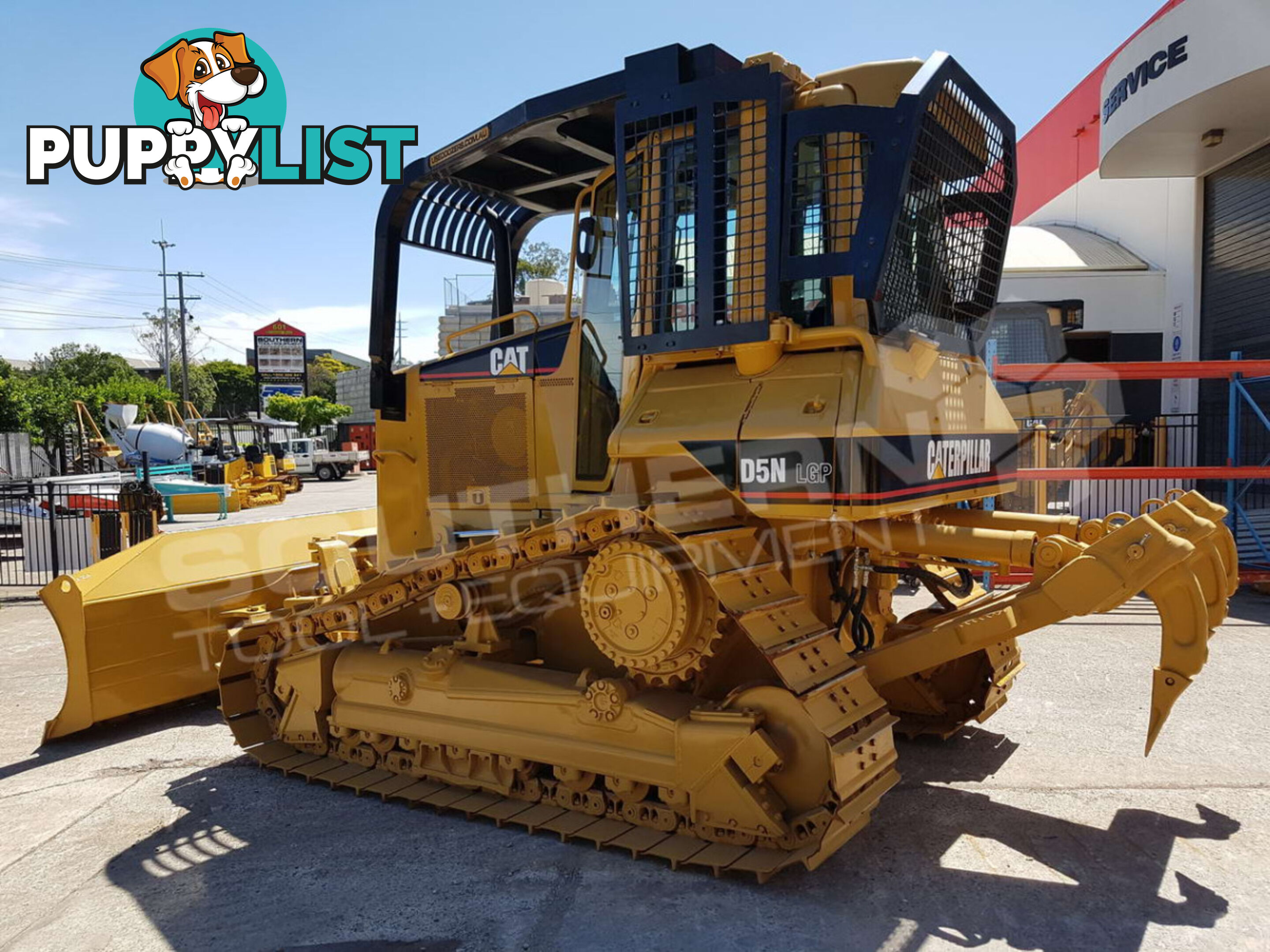 Caterpillar D5N LGP Bulldozer with Canopy Sweeps (Stock No. 2274)