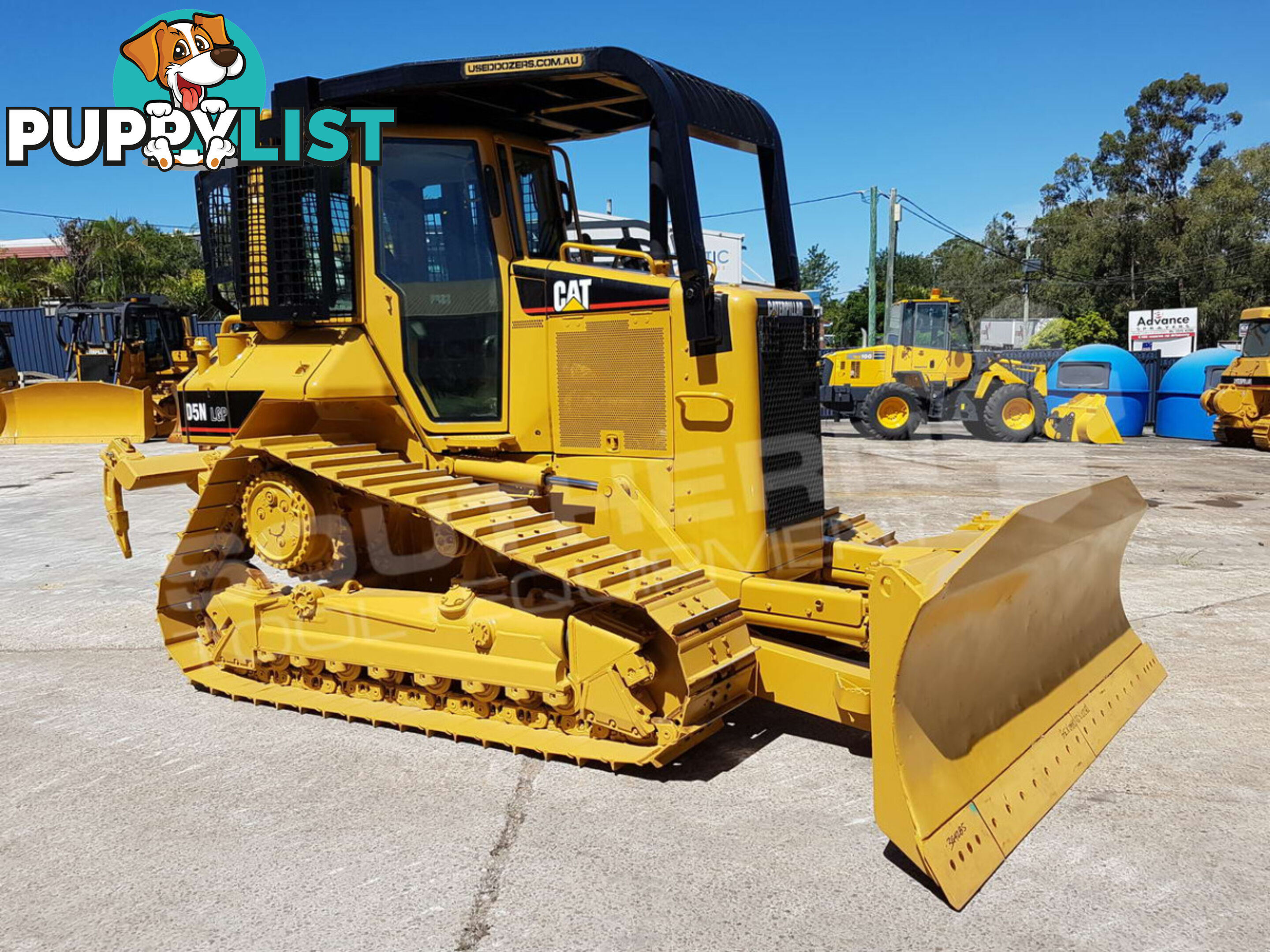 Caterpillar D5N LGP Bulldozer with Canopy Sweeps (Stock No. 2274)