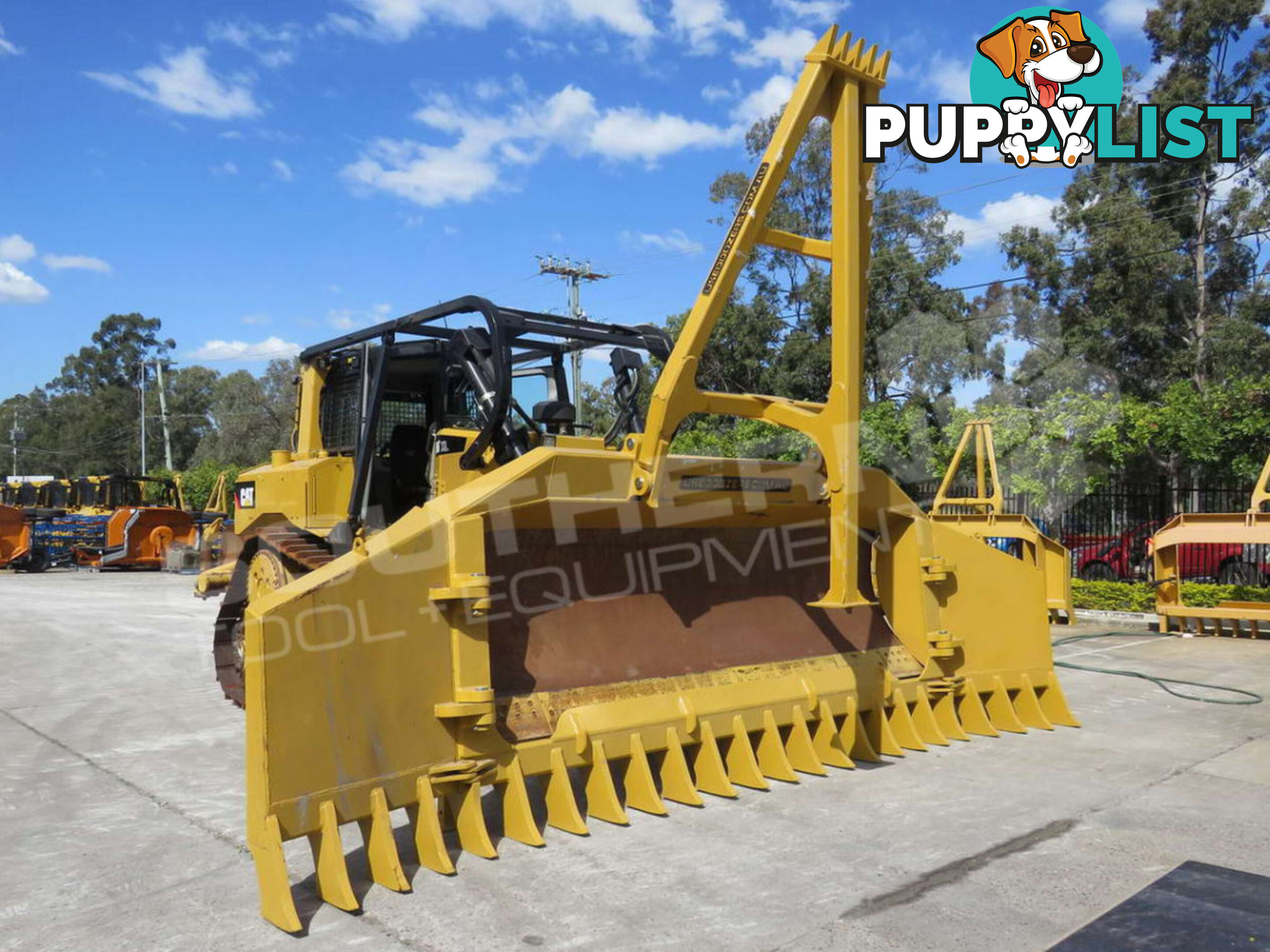 Caterpillar D6T XL VPAT Dozer w Stick Rakes & Tree Spear fitted (Stock No. 2315)