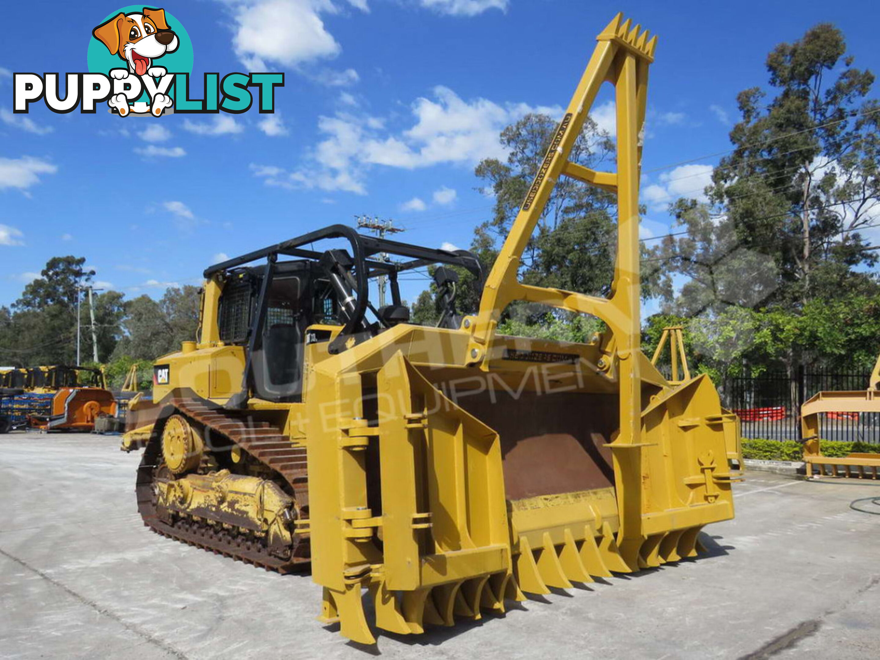 Caterpillar D6T XL VPAT Dozer w Stick Rakes & Tree Spear fitted (Stock No. 2315)