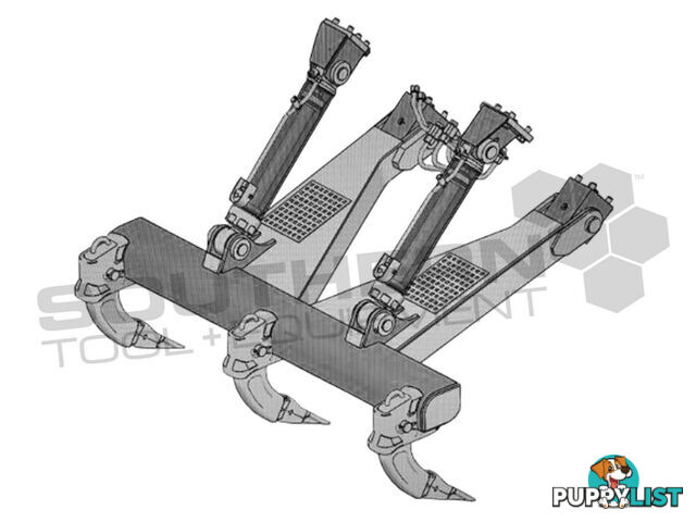 Caterpillar D5N Two Barrel Dozer Rippers