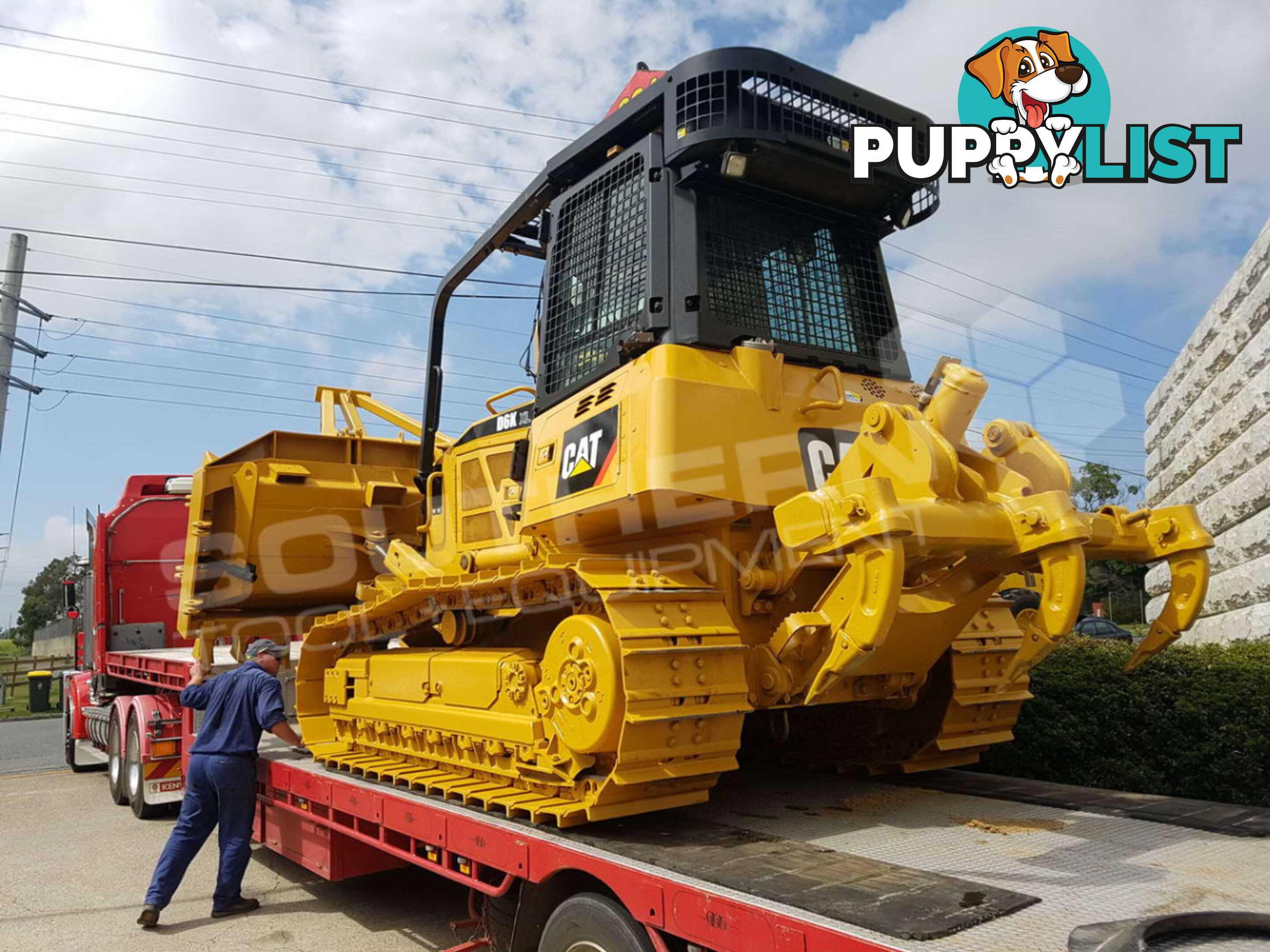 Caterpillar D6K-1 D6K-2 Dozers Screens & Sweeps / CAT D6 Forestry guard 