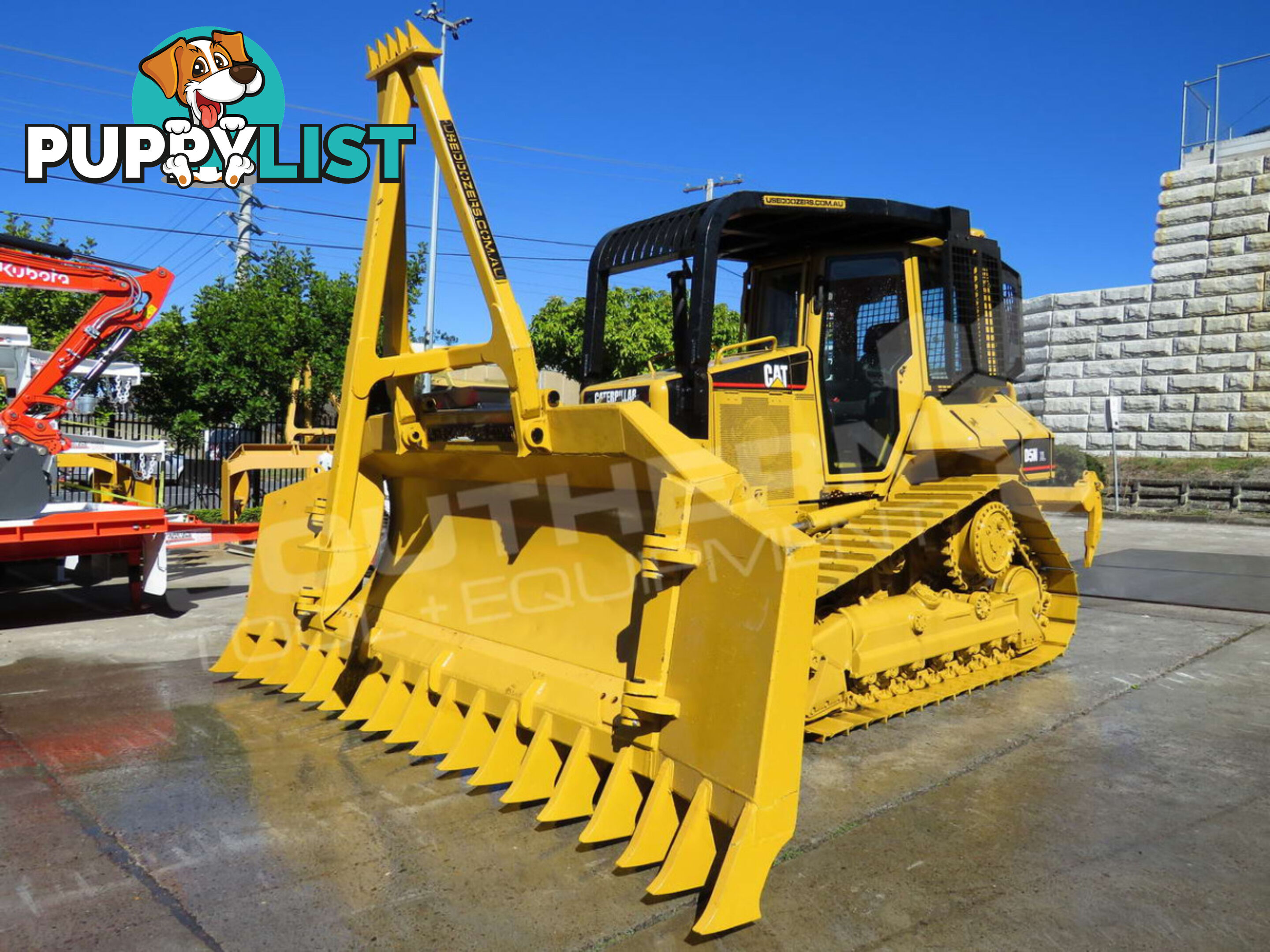 Caterpillar D5N XL Bulldozer with Stick Rake & Tree Spear (Stock No. 2281RP)