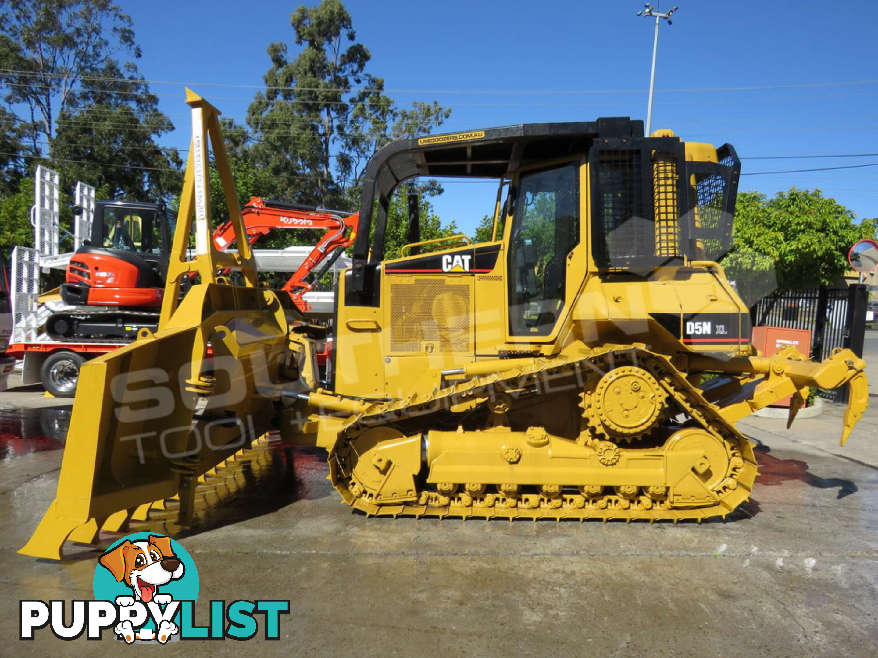 Caterpillar D5N XL Bulldozer with Stick Rake & Tree Spear (Stock No. 2281RP)