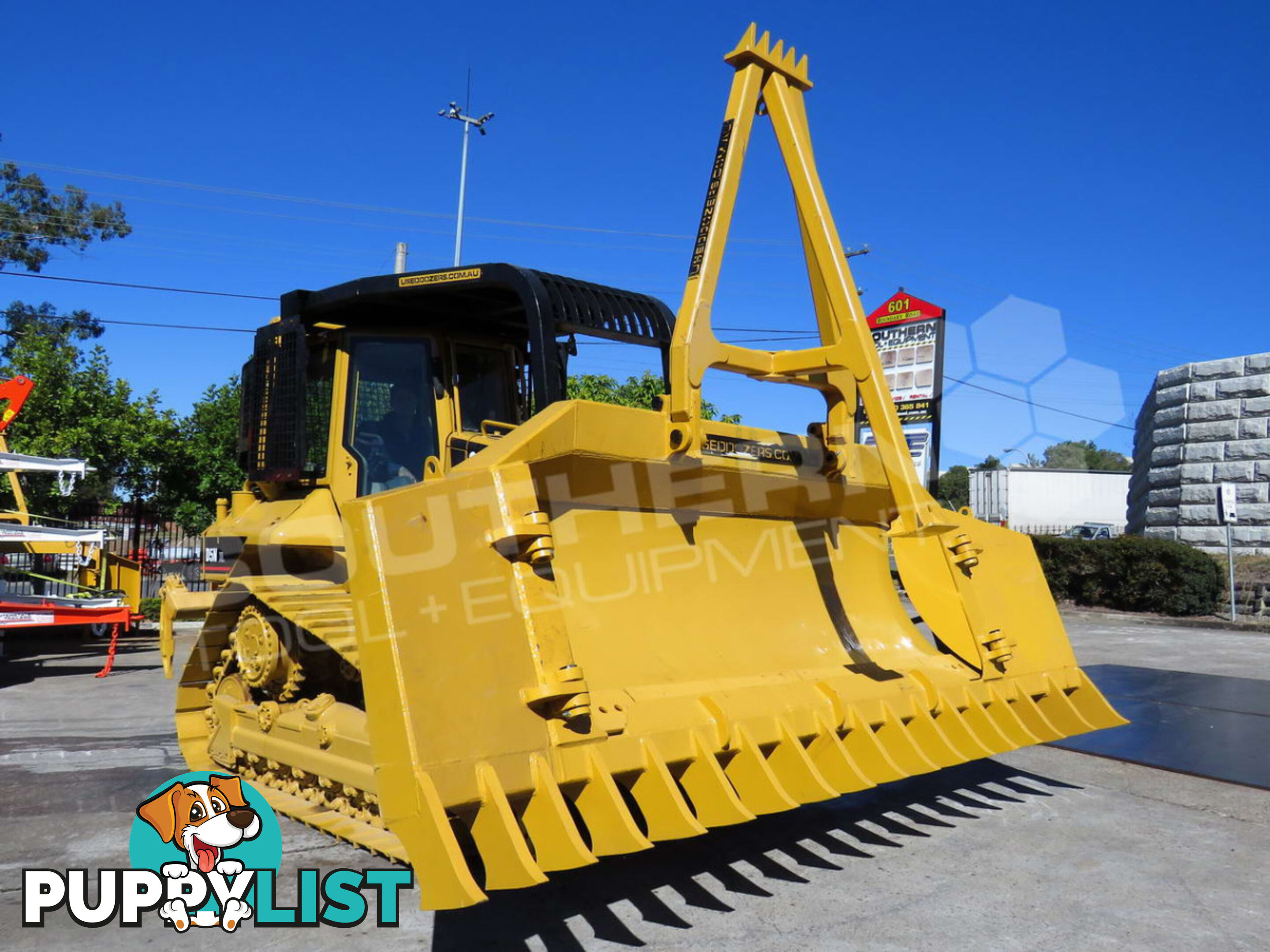 Caterpillar D5N XL Bulldozer with Stick Rake & Tree Spear (Stock No. 2281RP)