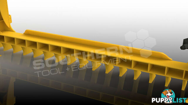 Heavy Duty Caterpillar D4K D5K Bi-Folding Stick Rake