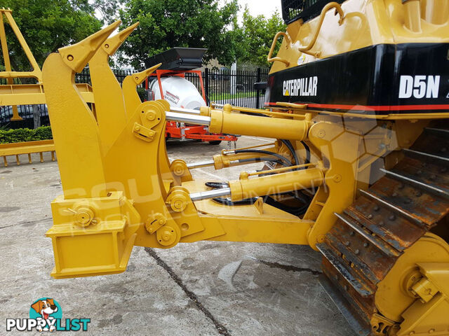 Caterpillar D5N XL Bulldozer with Drive in Stick Rake & Tree Spear 