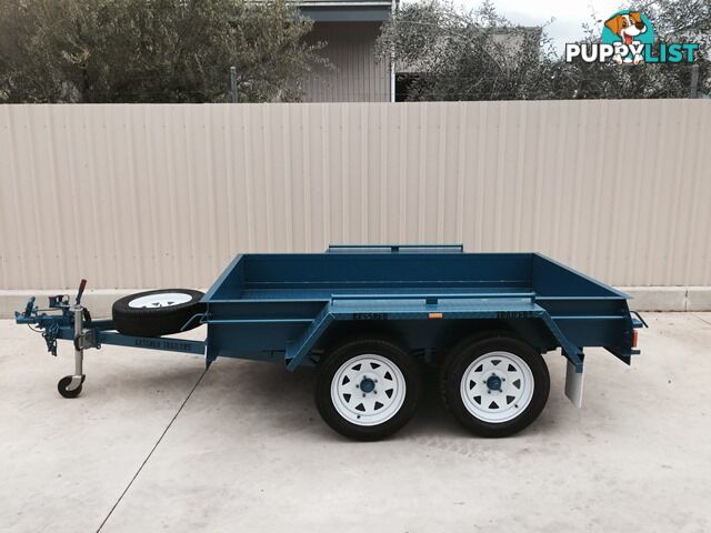 KESSNER TRAILER - 8X5 HEAVY DUTY COMMERCIAL TANDEM BOX TRAILER