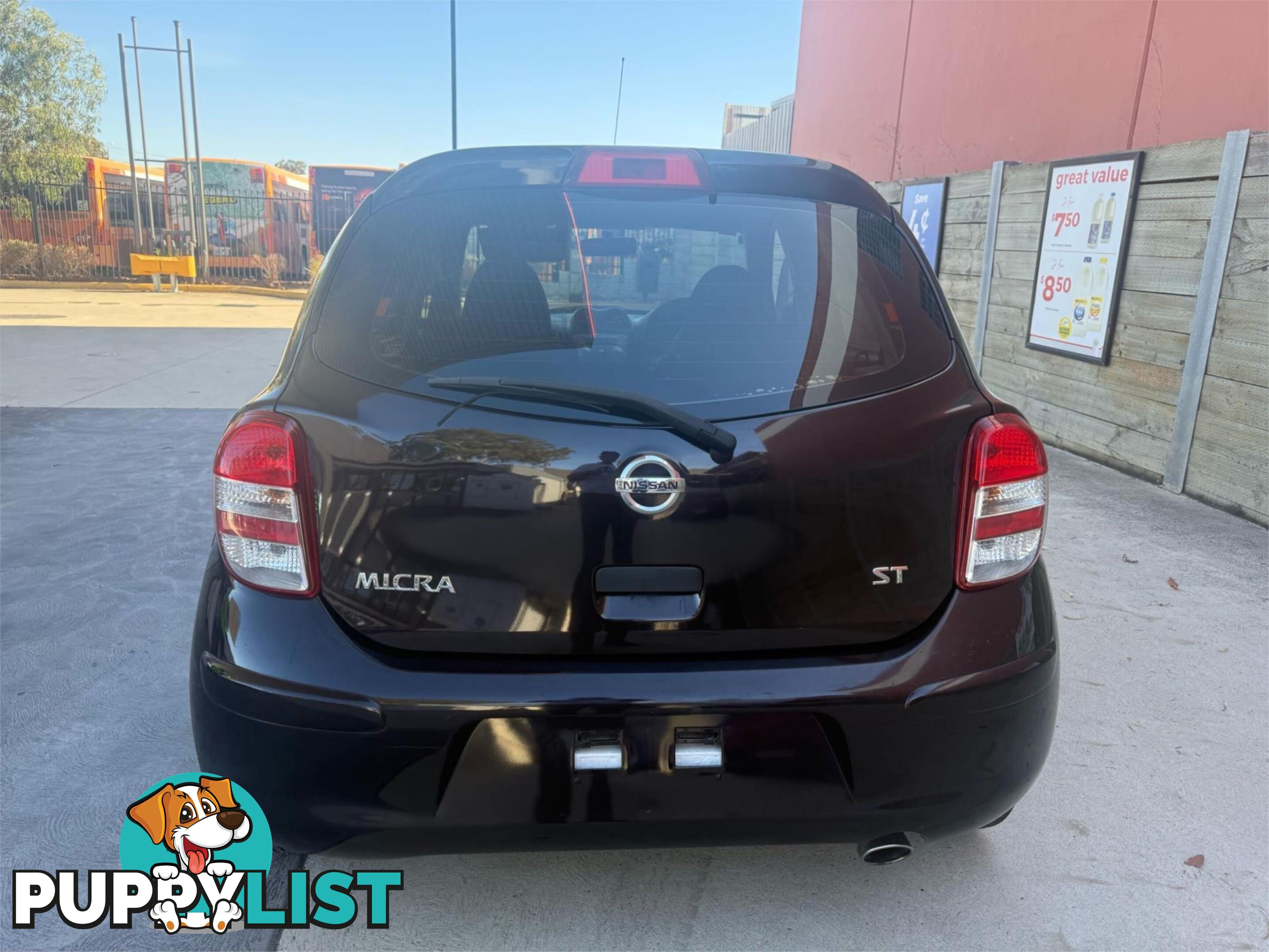 2010 NISSAN MICRA ST  5D HATCHBACK