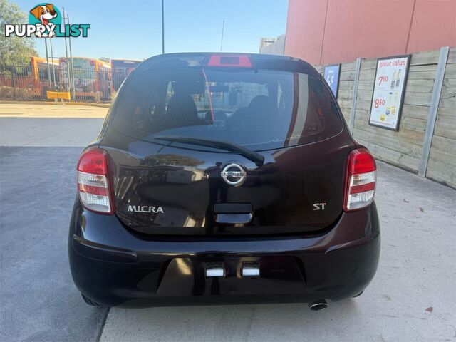 2010 NISSAN MICRA ST  5D HATCHBACK