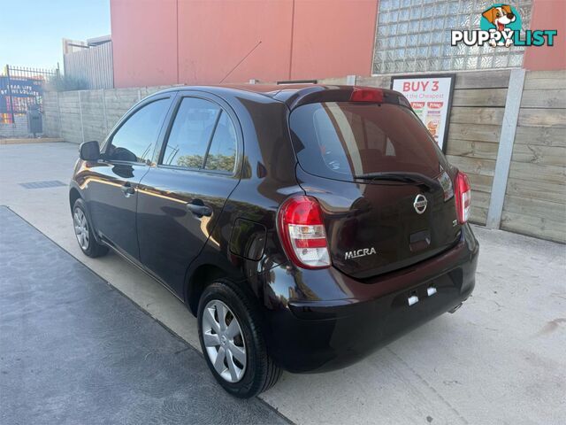 2010 NISSAN MICRA ST  5D HATCHBACK