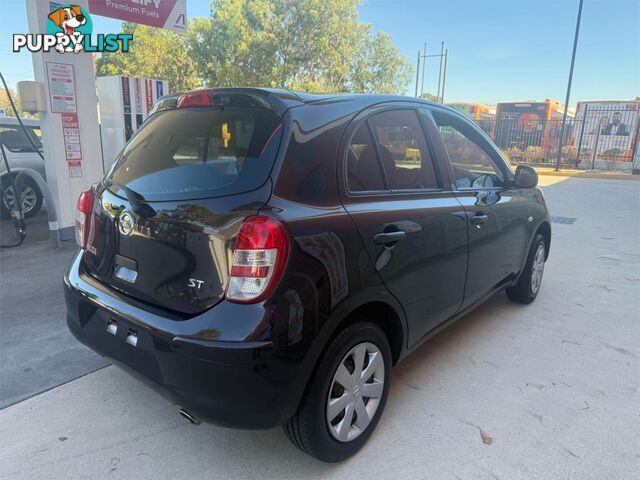 2010 NISSAN MICRA ST  5D HATCHBACK