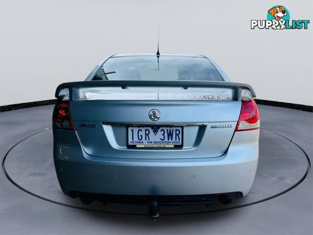 2012 HOLDEN COMMODORE SV6Z SERIES  4D SEDAN