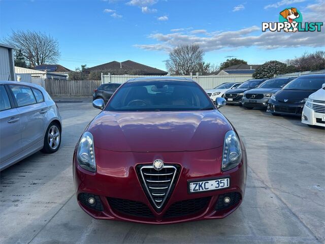 2013 ALFAROMEO GIULIETTA DISTINCTIVE  5D HATCHBACK