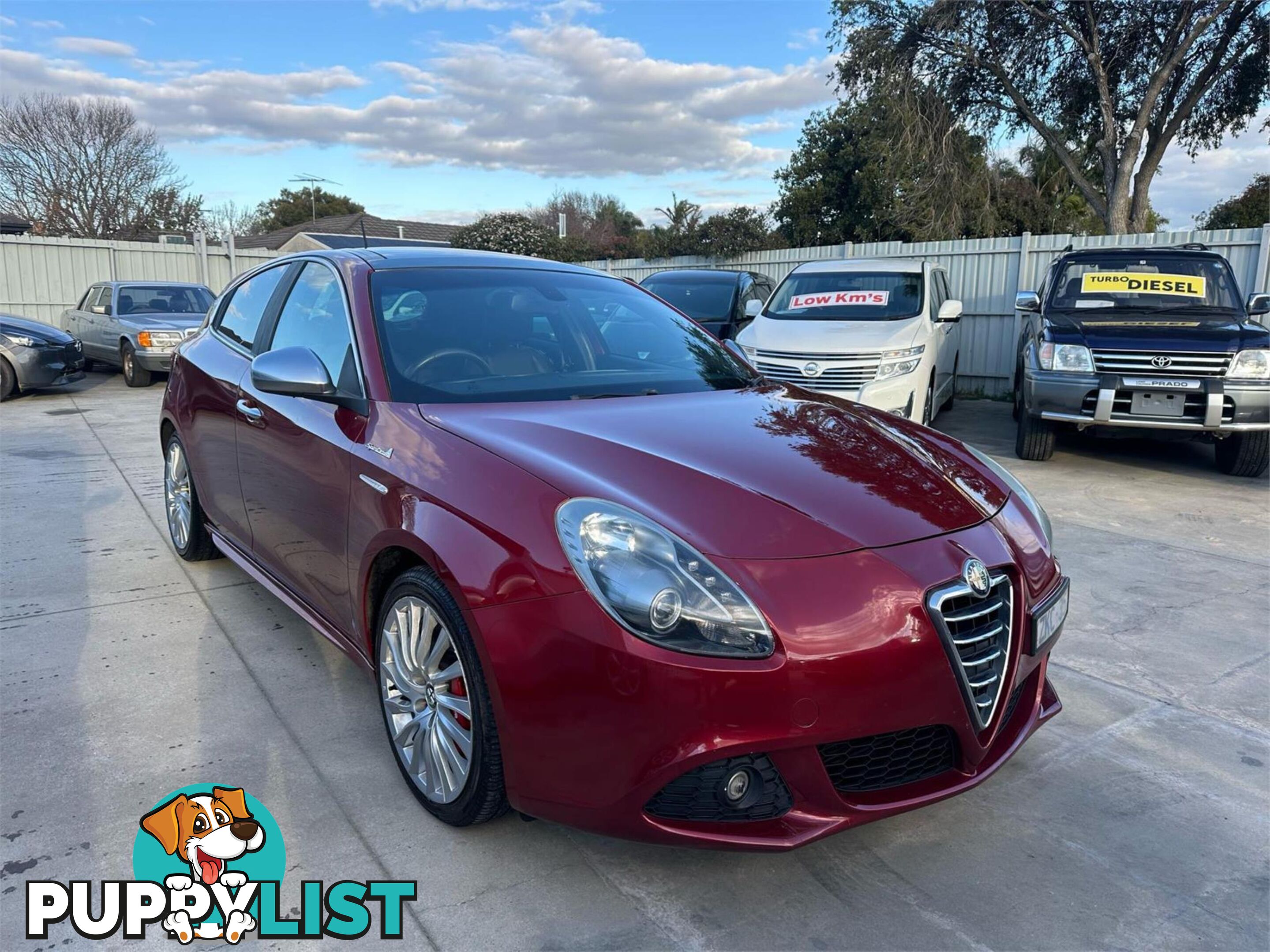 2013 ALFAROMEO GIULIETTA DISTINCTIVE  5D HATCHBACK