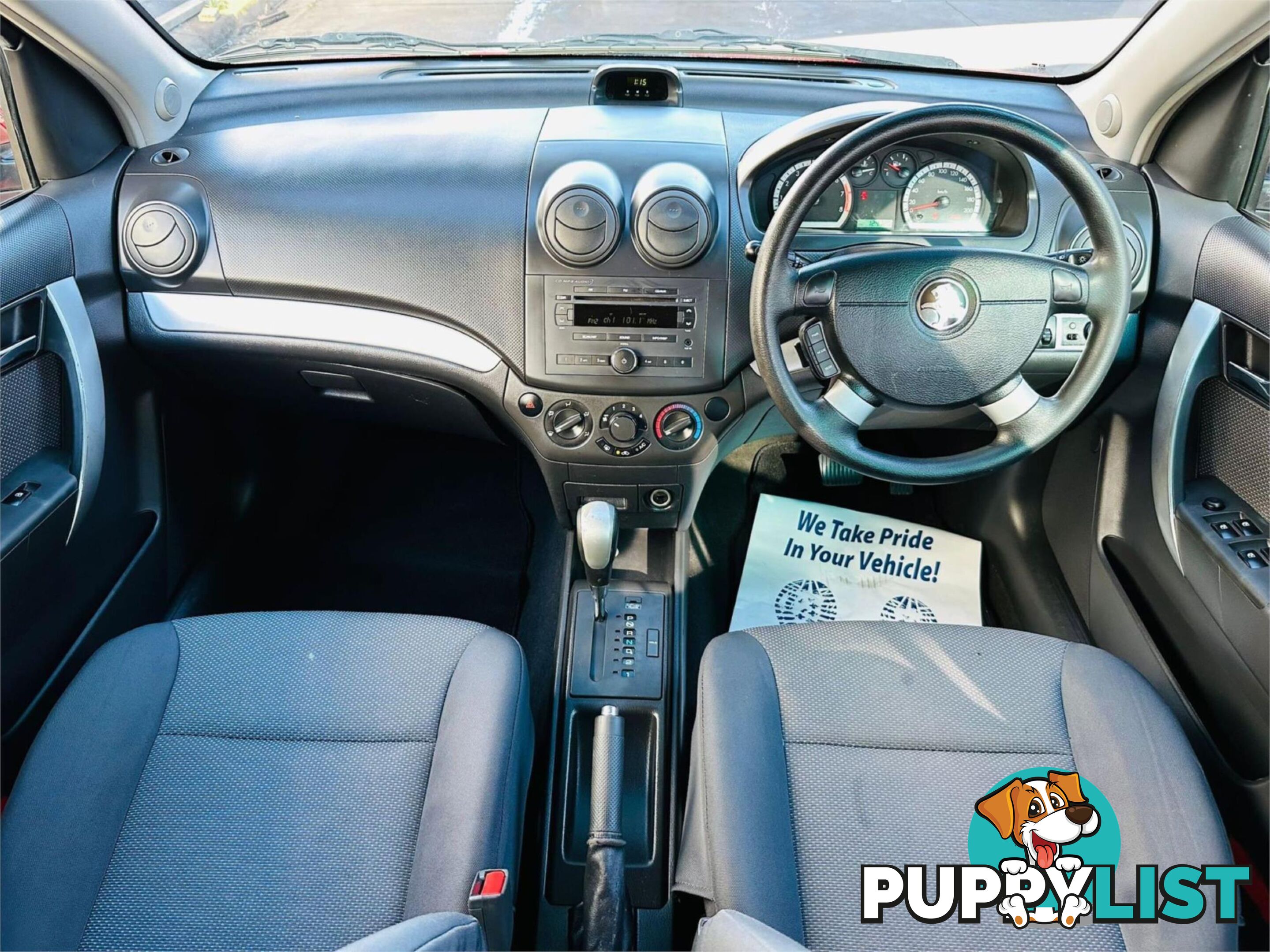 2010 HOLDEN BARINA   5D HATCHBACK