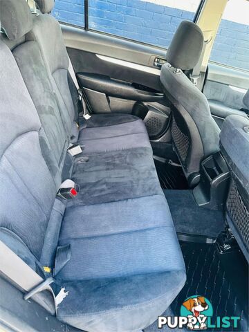 2011 SUBARU OUTBACK 2.0DAWD  4D WAGON