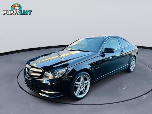 2012 MERCEDES-BENZ C250 CDIBE  2D COUPE