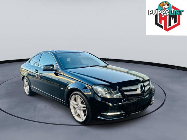 2012 MERCEDES-BENZ C250 CDIBE  2D COUPE