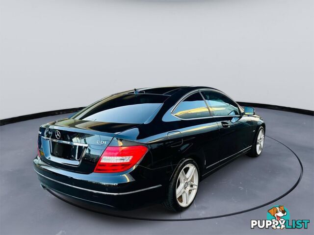 2012 MERCEDES-BENZ C250 CDIBE  2D COUPE