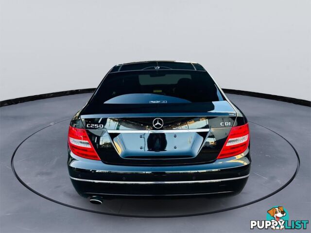 2012 MERCEDES-BENZ C250 CDIBE  2D COUPE