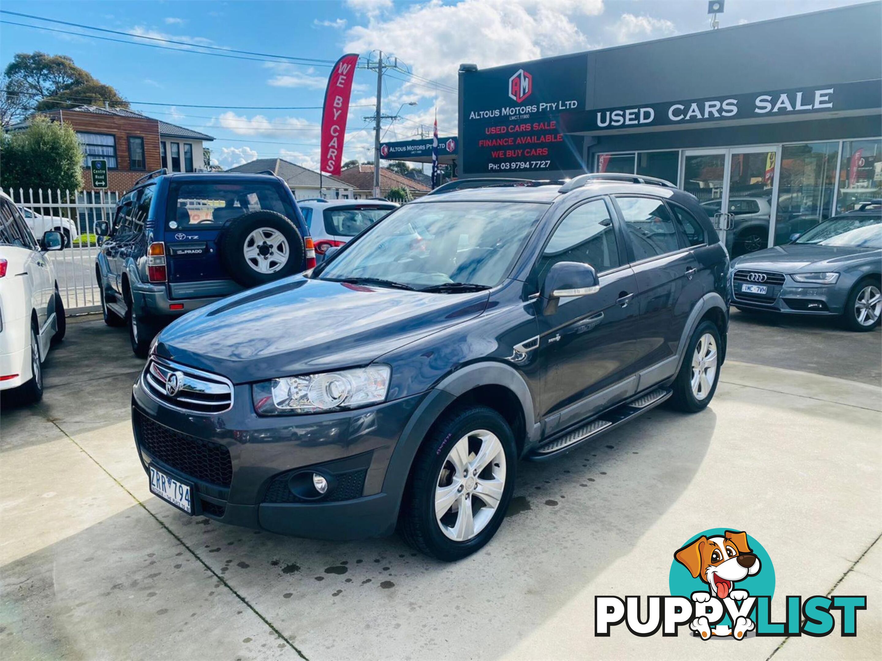 2012 HOLDEN CAPTIVA 7CX(4X4)  4D WAGON