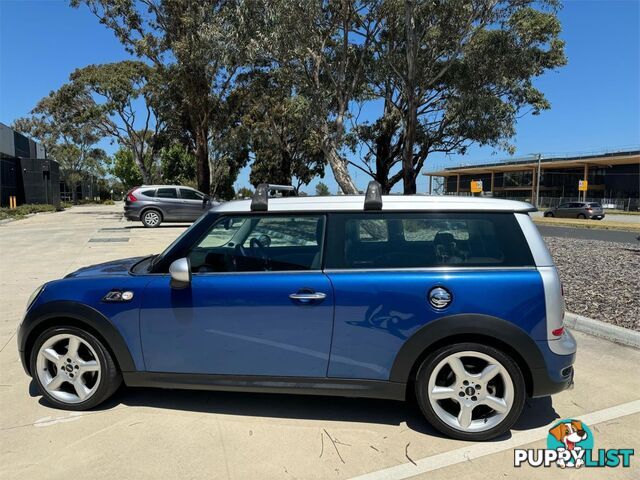 2008 MINI COOPER SCLUBMAN  3D WAGON