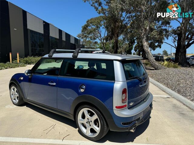 2008 MINI COOPER SCLUBMAN  3D WAGON