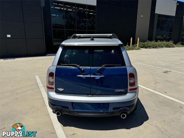 2008 MINI COOPER SCLUBMAN  3D WAGON