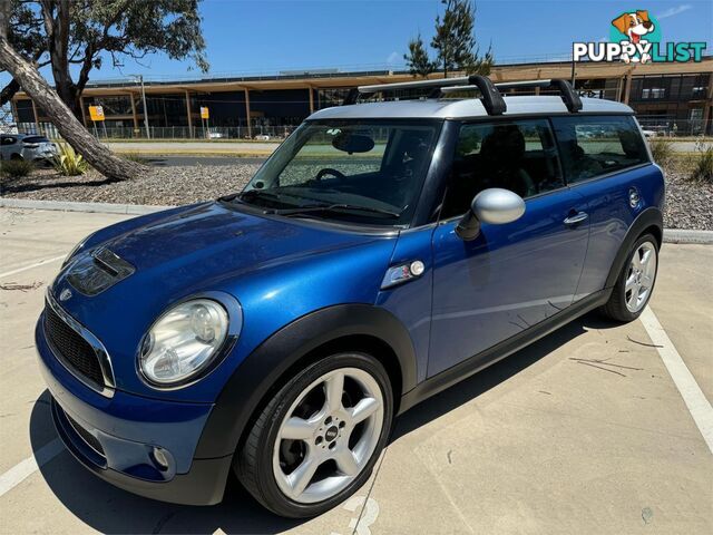 2008 MINI COOPER SCLUBMAN  3D WAGON