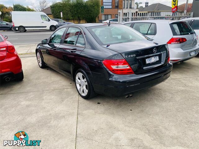 2011 MERCEDES-BENZ C200 CDIBE  4D SEDAN