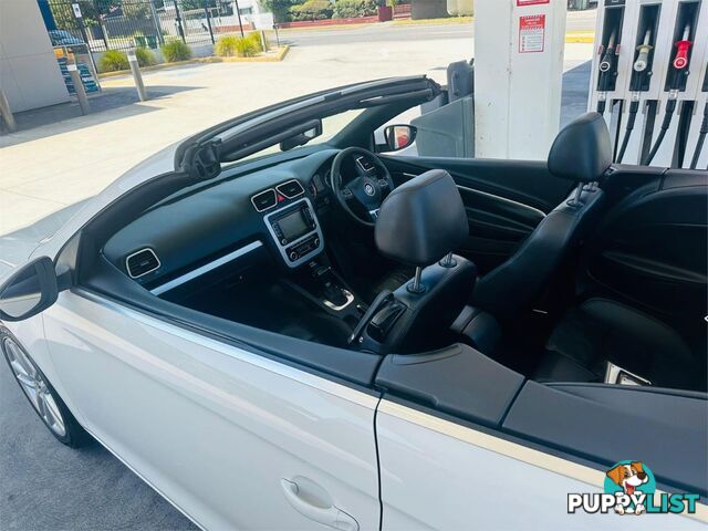 2010 VOLKSWAGEN EOS 155TSI  2D CONVERTIBLE