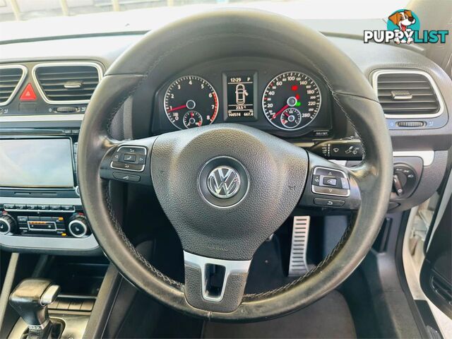 2010 VOLKSWAGEN EOS 155TSI  2D CONVERTIBLE