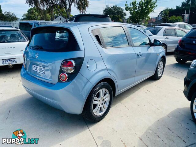 2012 HOLDEN BARINA   5D HATCHBACK