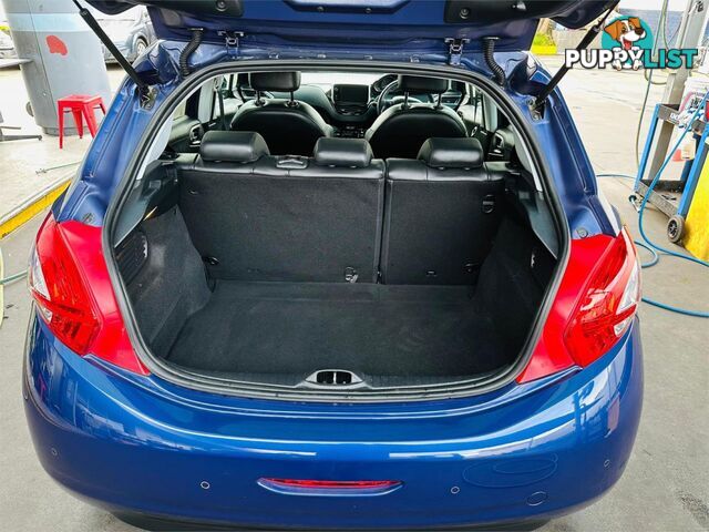 2012 PEUGEOT 208 ALLUREPREMIUM  5D HATCHBACK