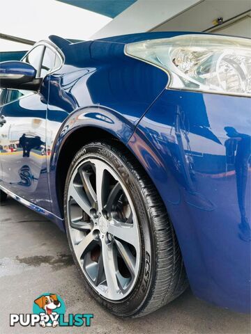 2012 PEUGEOT 208 ALLUREPREMIUM  5D HATCHBACK