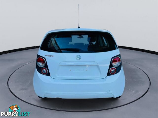 2012 HOLDEN BARINA   5D HATCHBACK