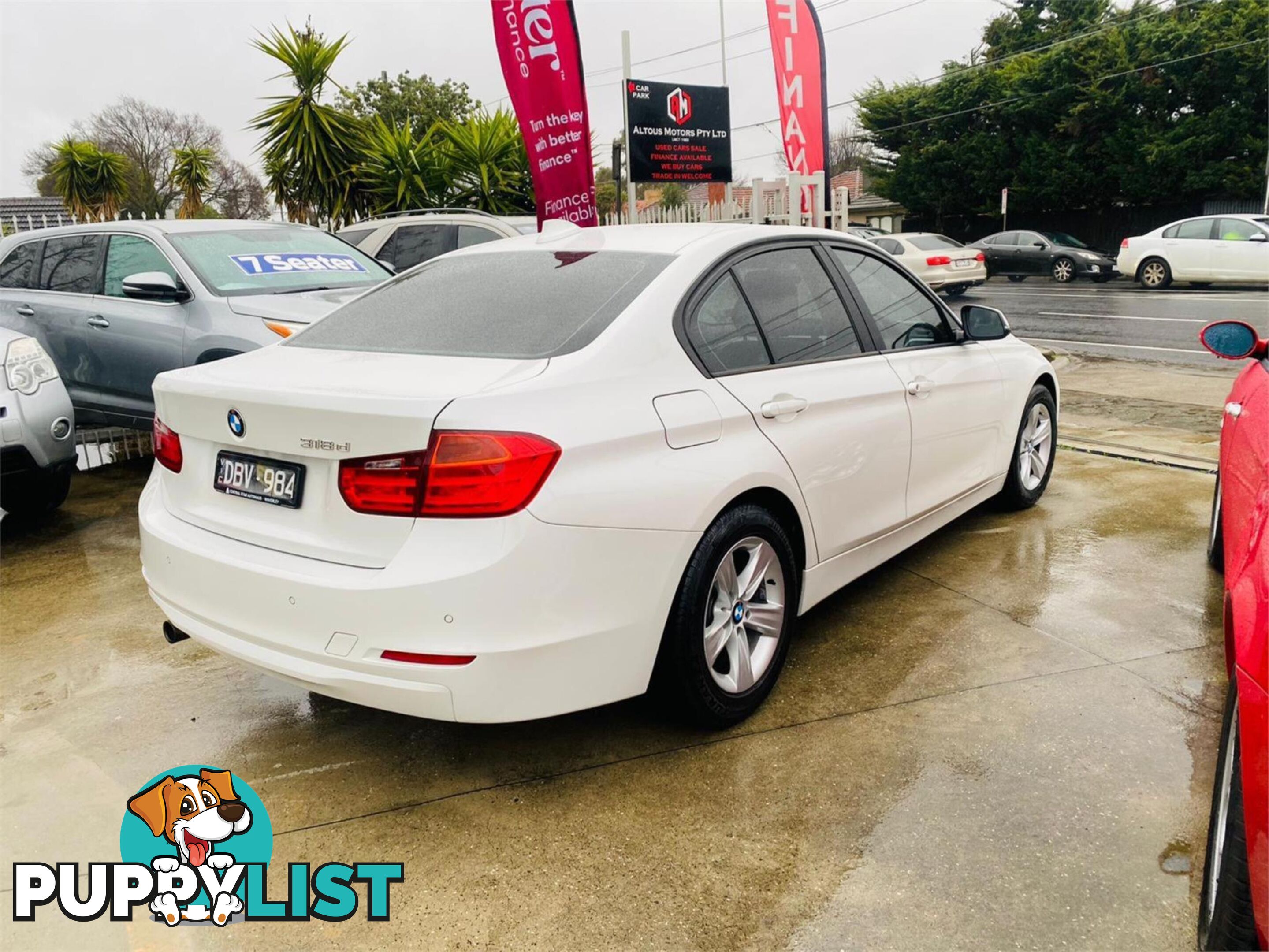 2012 BMW 3 18D  4D SEDAN