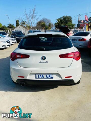 2013 ALFAROMEO GIULIETTA DISTINCTIVE  5D HATCHBACK