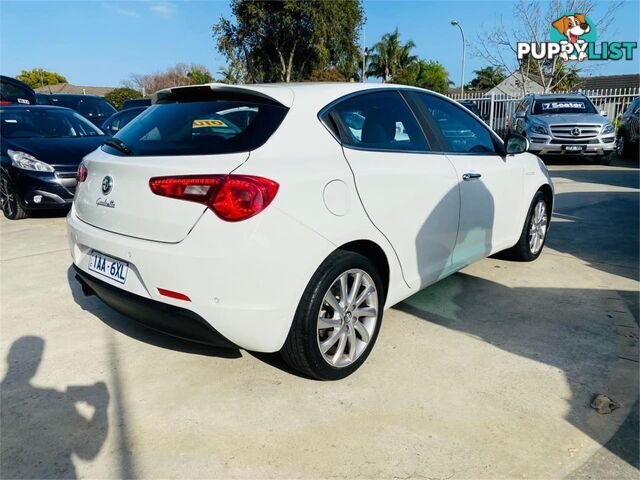 2013 ALFAROMEO GIULIETTA DISTINCTIVE  5D HATCHBACK