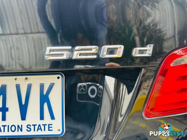 2011 BMW 5 20D  4D SEDAN