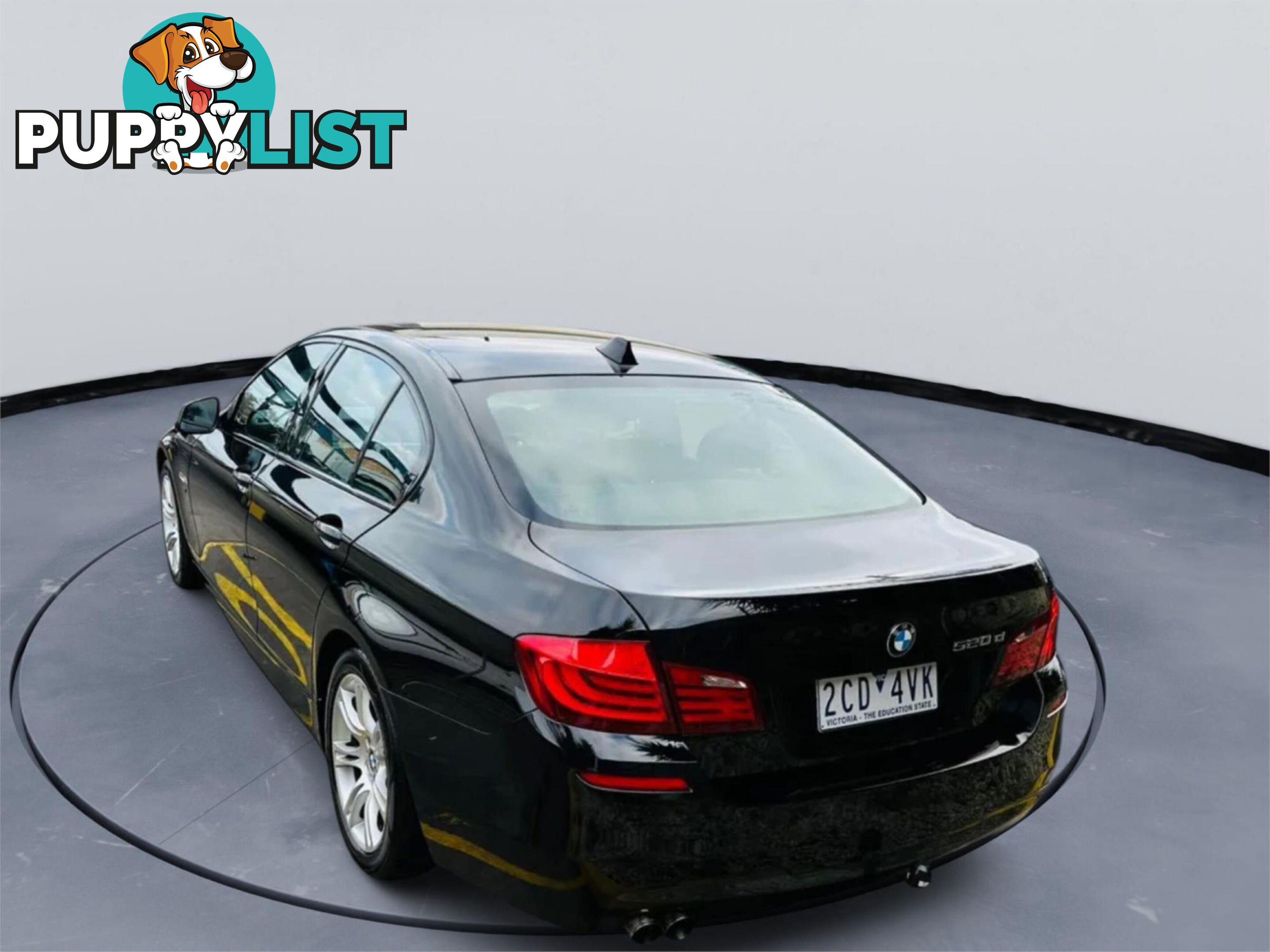 2011 BMW 5 20D  4D SEDAN