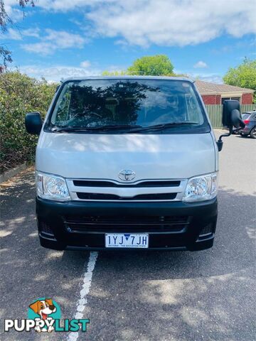 2013 TOYOTA HIACE LWB  4D VAN