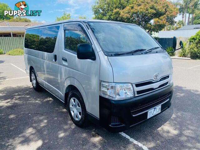 2013 TOYOTA HIACE LWB  4D VAN