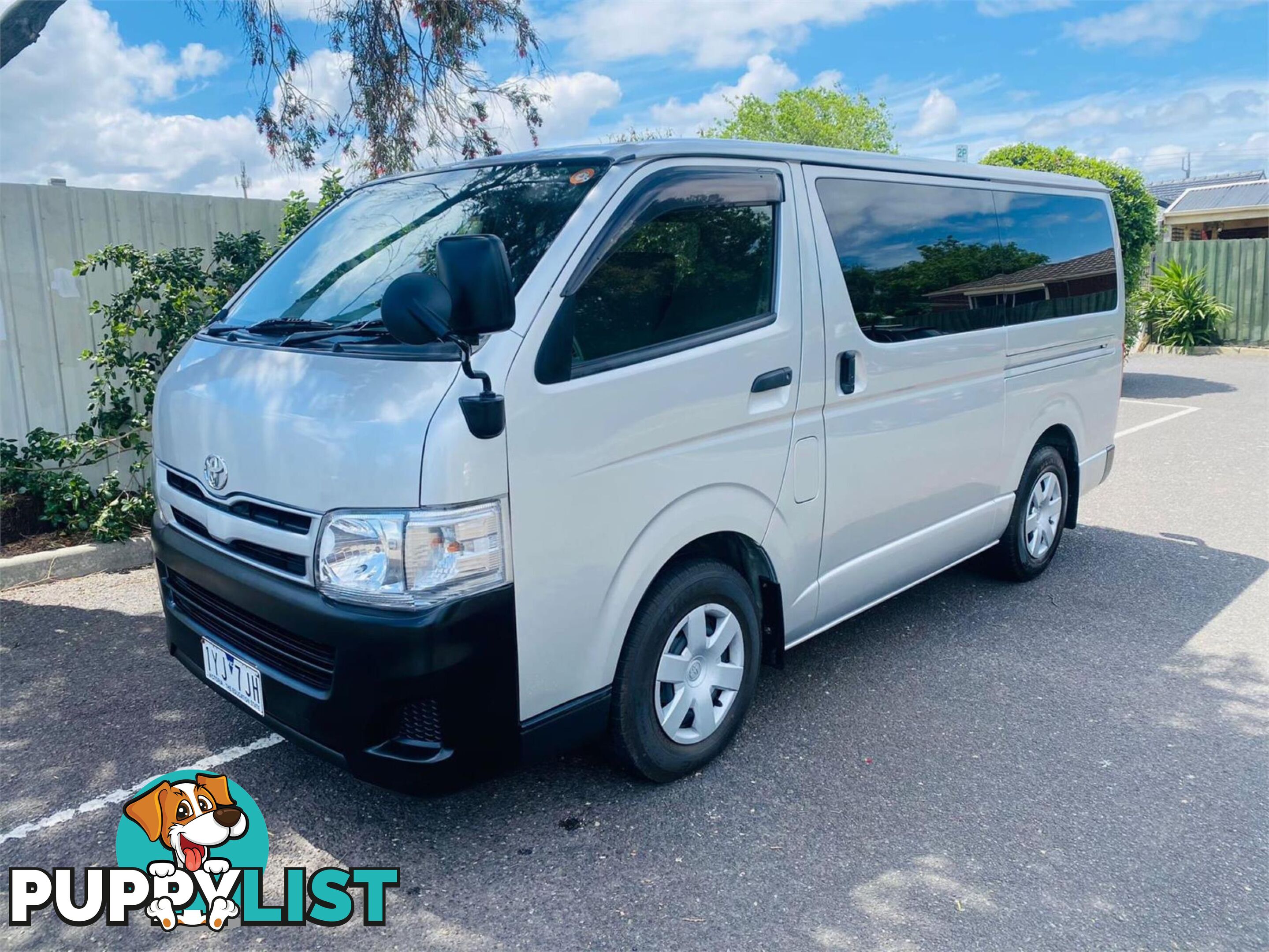 2013 TOYOTA HIACE LWB  4D VAN