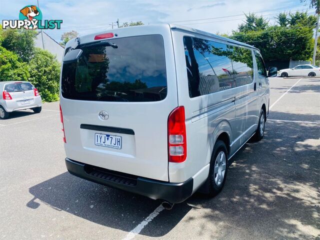 2013 TOYOTA HIACE LWB  4D VAN